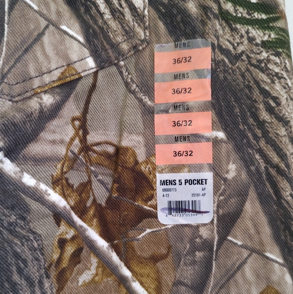 Real Tree 5 Pocket Camouflage Cargo Pants - Picture 7 of 7